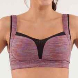 Lululemon Striped Sports bra size 34DD